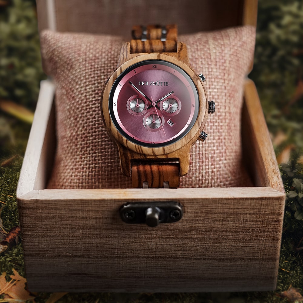 Goldene Uhr Mit Grünem Zifferblatt Herren Armbanduhr Mit Großen